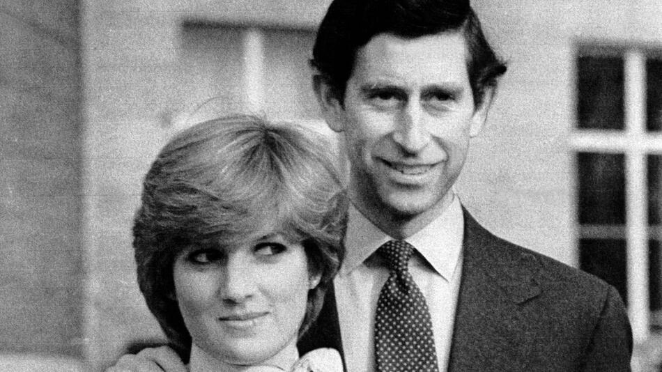 Prinzessin Diana und der damalige Prinz Charles