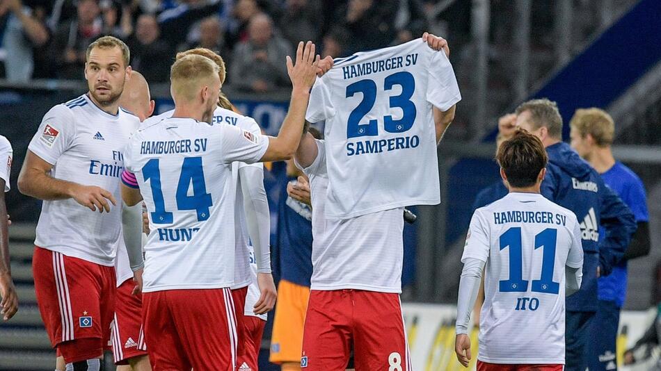 Profis des Hamburger SV