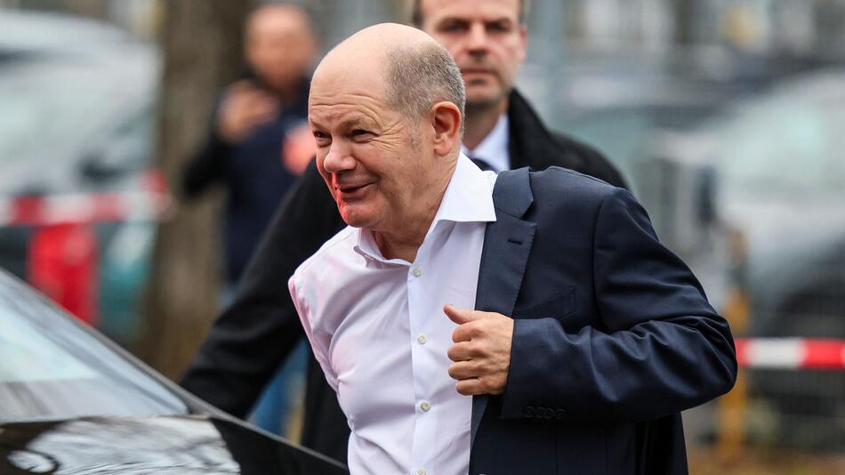 Kanzler Olaf Scholz absolviert mehrere Wahlkampfauftritte in NRW