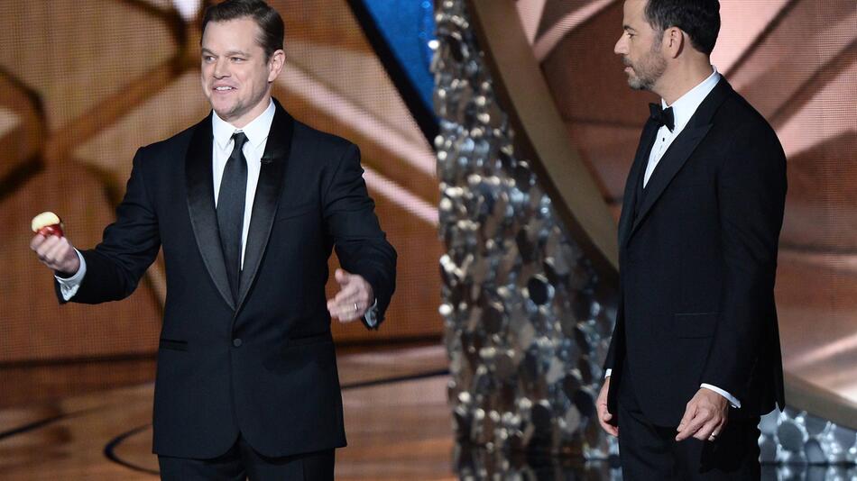 Matt Damon, Jimmy Kimmel