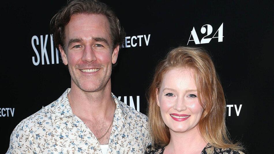 James Van Der Beek und seine Frau Kimberly Brook, die sich einmal mehr als sein Fels in der ...