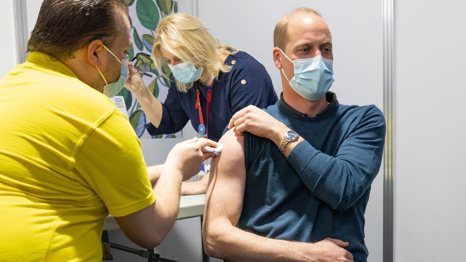 Prinz William bekommt erste Corona-Impfung