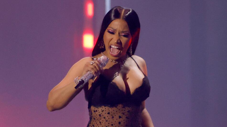 Nicki Minaj, hier bei den MTV Video Music Awards 2023, wird am 2. Juni nicht in Amsterdam auftreten.