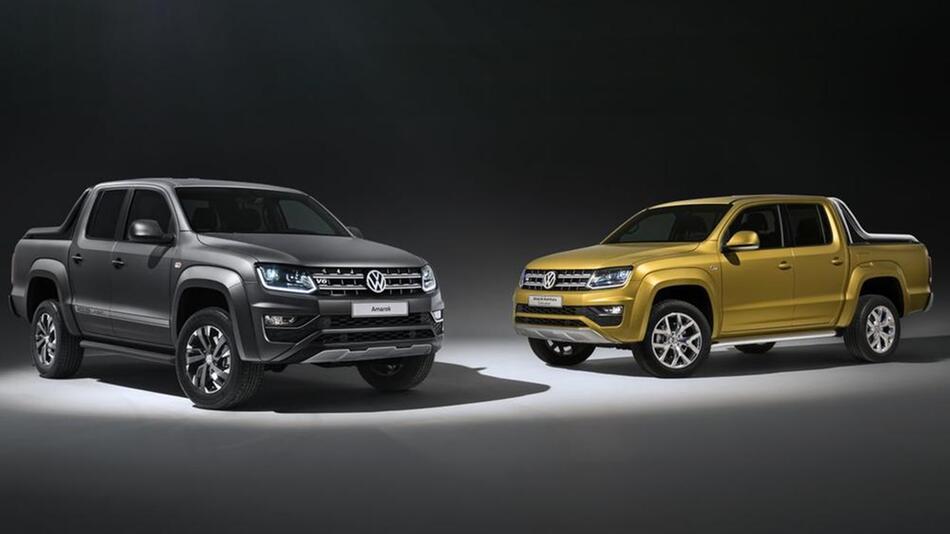 VW Amarok "Dark Label" und "Aventura Exclusive"