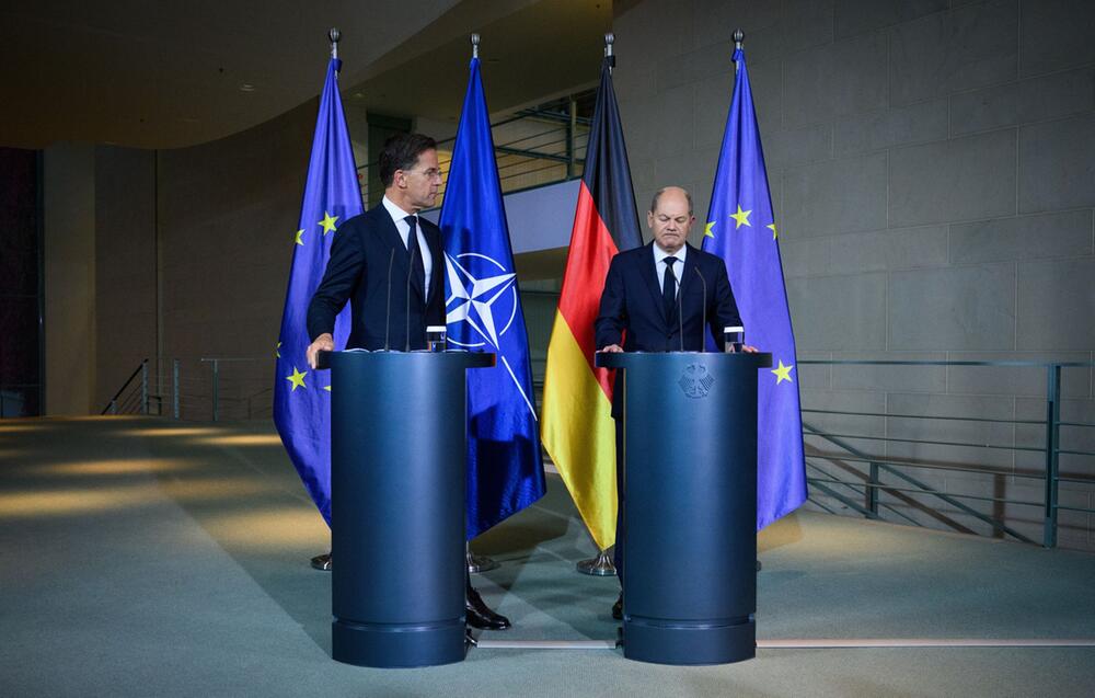 Nato-Generalsekretär Rutte in Berlin