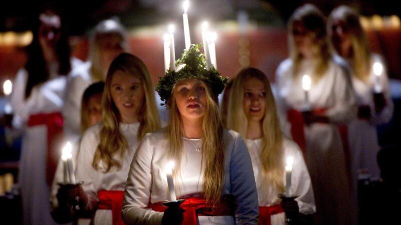 Santa Lucia in Schweden