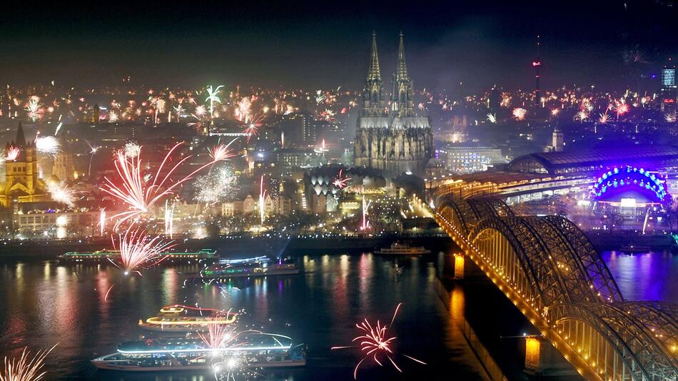 Silvester in Köln, Feinstaub, Feuerwerk, Feinstaubbelastung