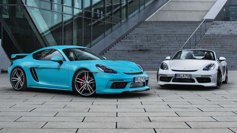 Porsche 718 Cayman und Boxster von Techart