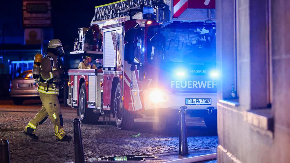 Brand in Duisburg