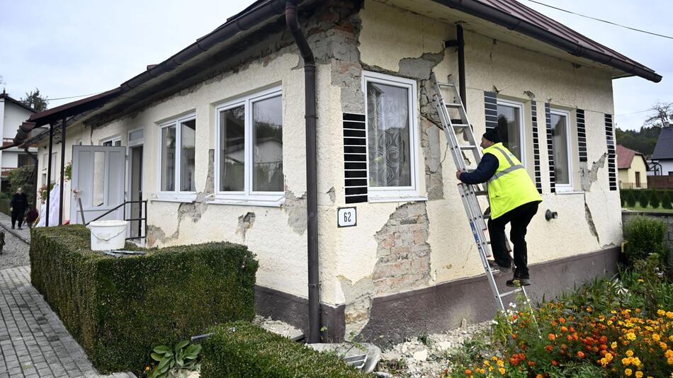 Erdbeben richtet Schäden in der Slowakei an