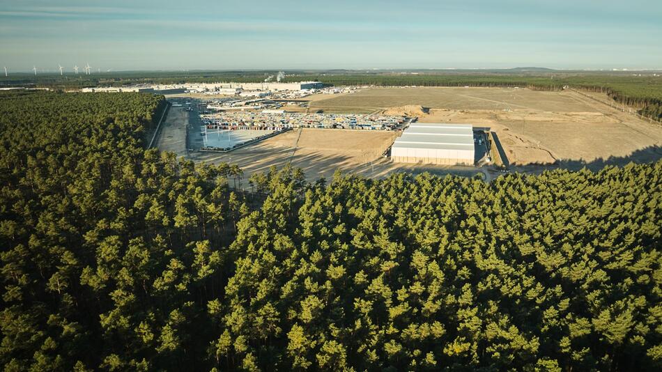 Weitere Entwicklung beim Protest gegen Tesla-Autofabrik