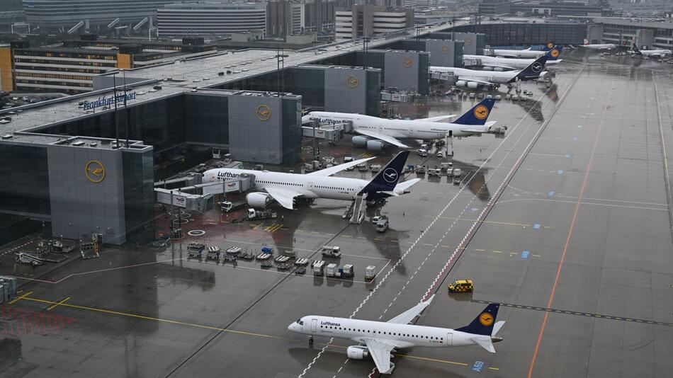 Lufthansa am Flughafen Frankfurt am Main