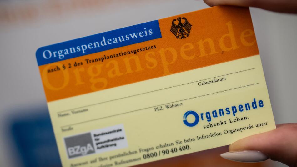 Organspendeausweis