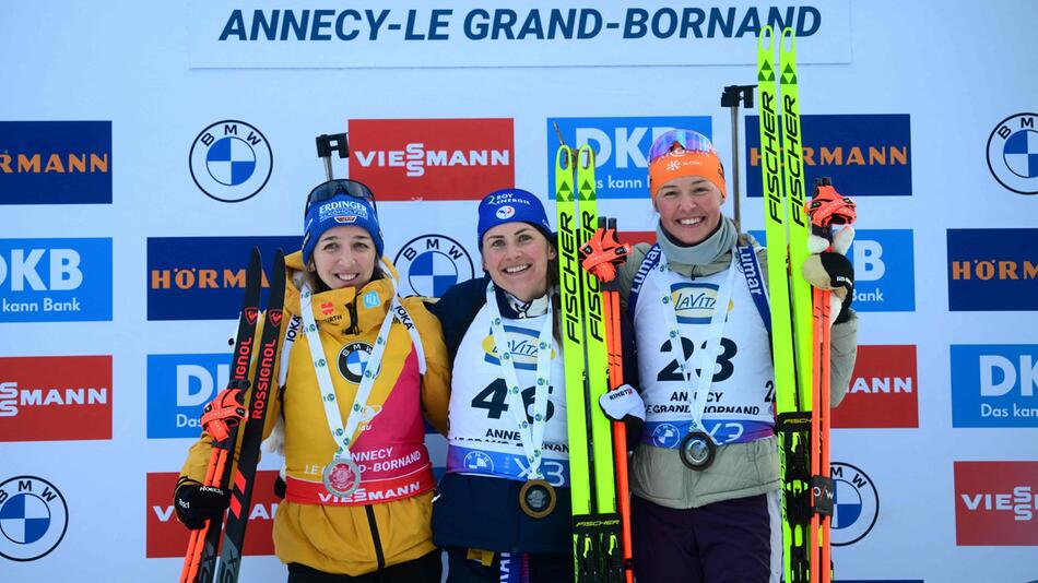 Biathlon Weltcup in Annecy