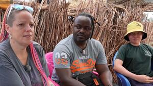 Janine und Attu und das Mädchen Yunge.