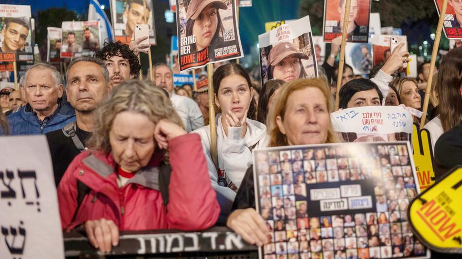 Nahostkonflikt - Demonstration in Israel