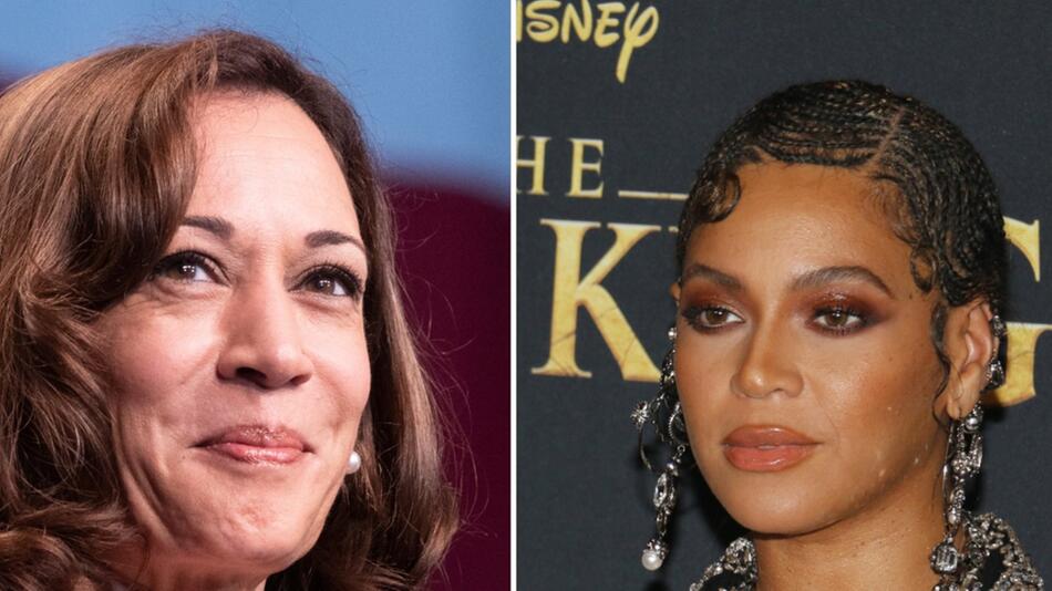 Kamala Harris erhält Hilfe von Beyoncé.