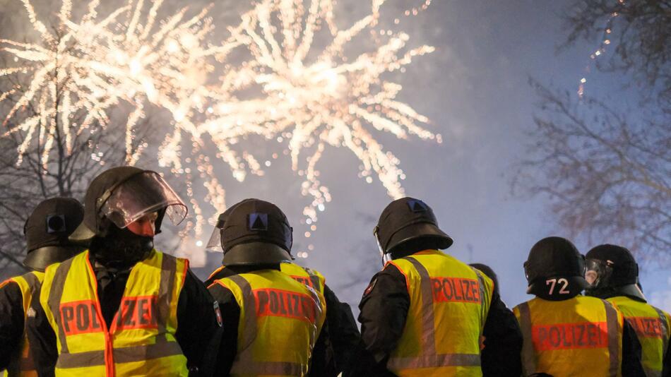 Polizeieinsatz an Silvester