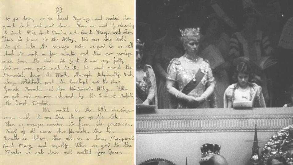 Krönung: Emotionaler Brief von Queen Elizabeth an ihren Vater nach dessen Krönung veröffentlicht