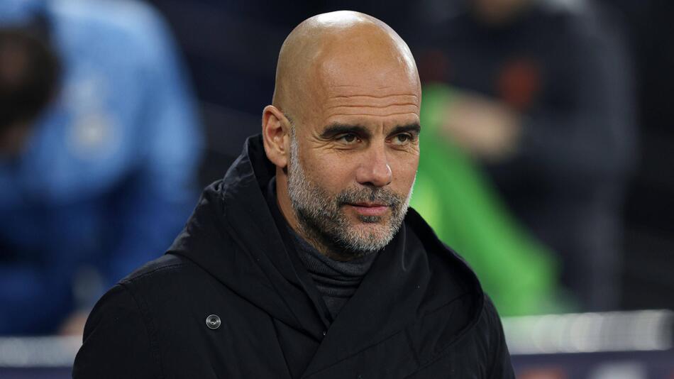 Pep Guardiola, Trainer von Premier-League-Verein Manchester City.
