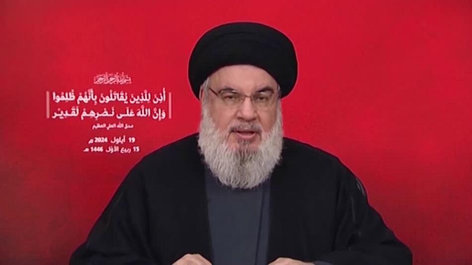 Israels Militär gibt Tötung von Hisbollah-Chef Nasrallah bekannt