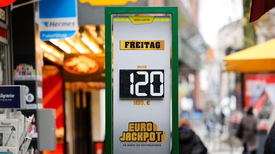 Lottofieber im Eurojackpot - auch in NRW