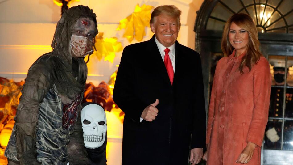 Donald Trump, Melania Trump, Halloween 2020
