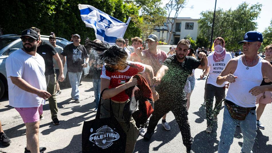 Nahostkonflikt - Proteste in Los Angeles