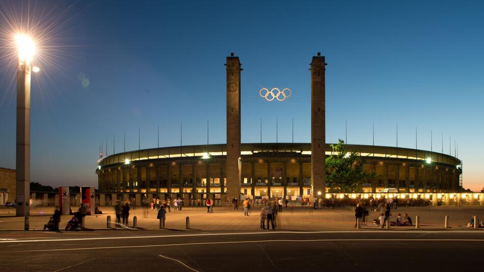 Das Berliner Olympia-Stadion