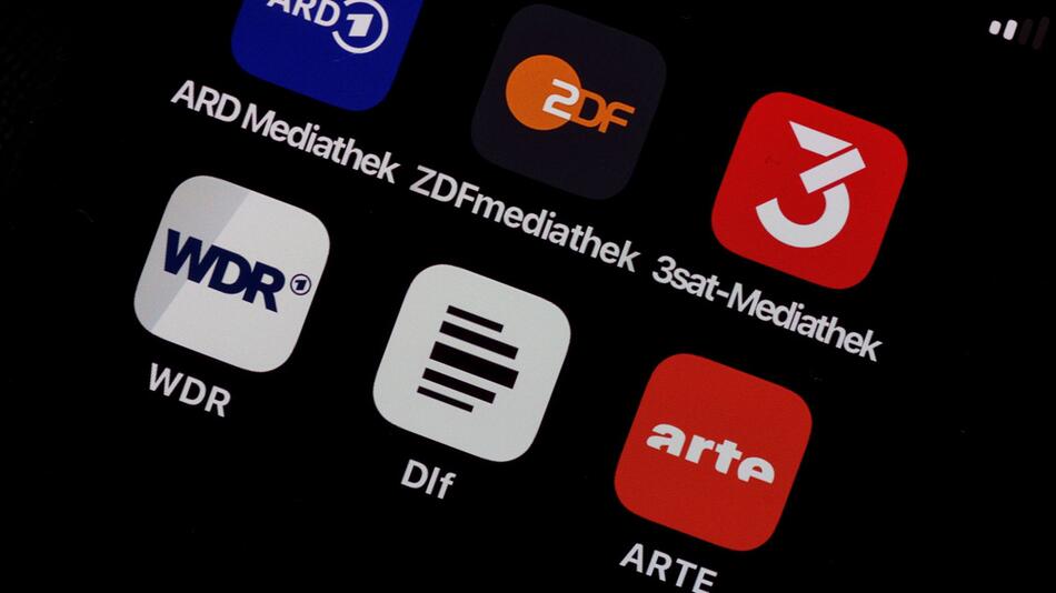 Illustration - Apps öffentlich-rechtlicher Rundfunk