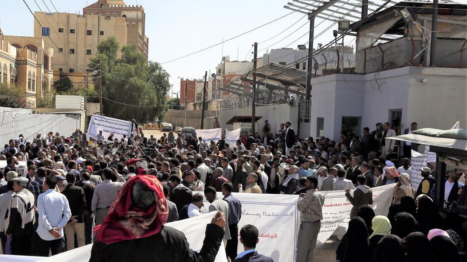 Demonstration in Sanaa