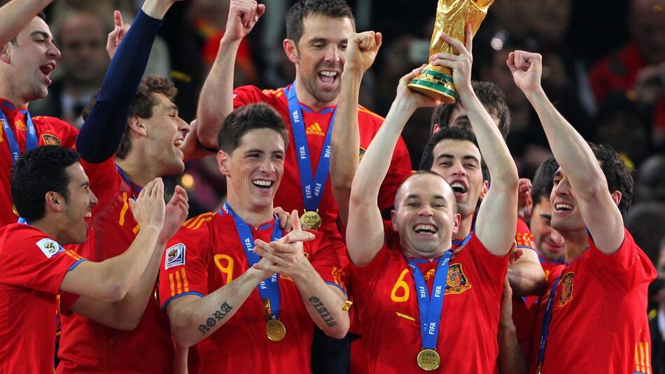 Weltmeister Andres Iniesta