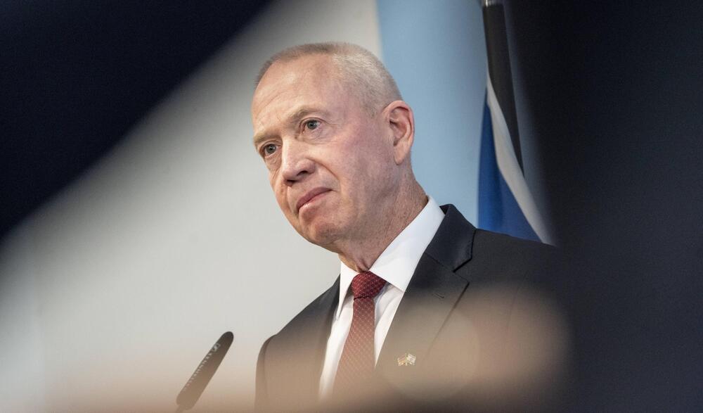 Der israelische Verteidigungsminister Joav Galant