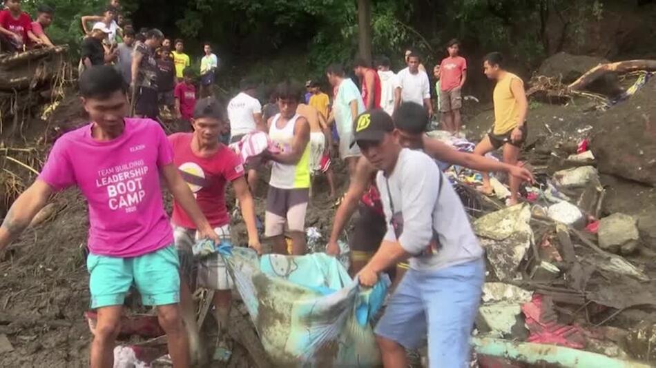 Philippinen: Viele Tote durch Tropensturm "Trami"