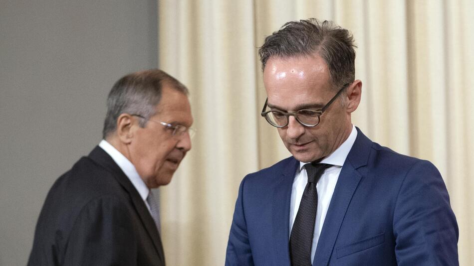 Heiko Maas trifft russischen Amtskollegen Sergej Lawrow