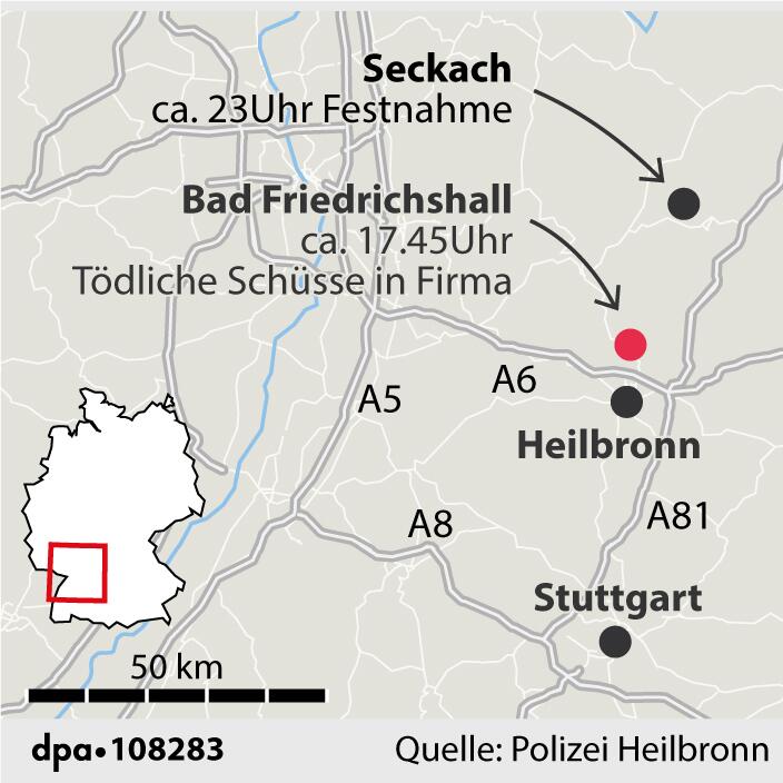 Grafik-Karte: "Verortung Bad Firedrichshall"