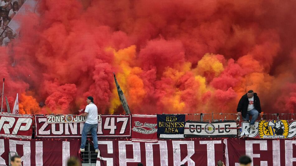 RB Leipzig Gästeblock