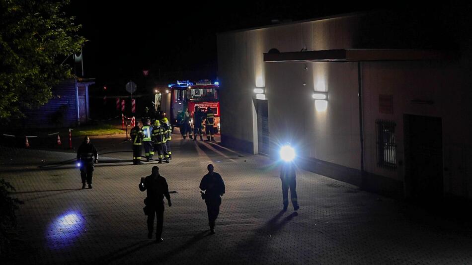 Brandanschlag auf Impfzentrum in Sachsen