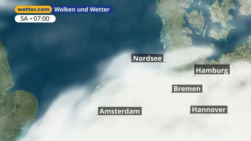 "Nordsee: Dein Wetter für Deine Region!"
