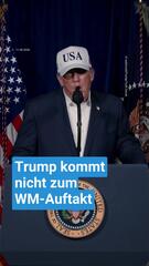Trump kommt wohl nicht zum WM-Auftakt der USA
