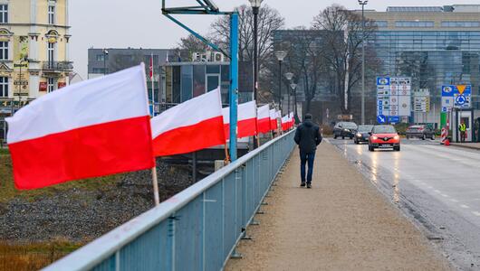 Deutsch-polnischer Grenzübergang Stadtbrücke