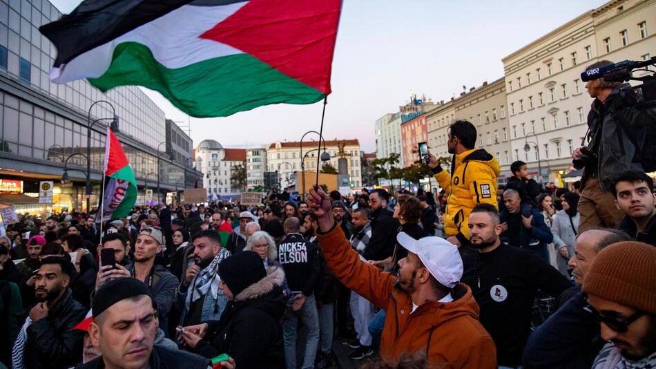 Demo, Demonstration, Pro-Palästina, Antisemitismus, Nahostkonflikt