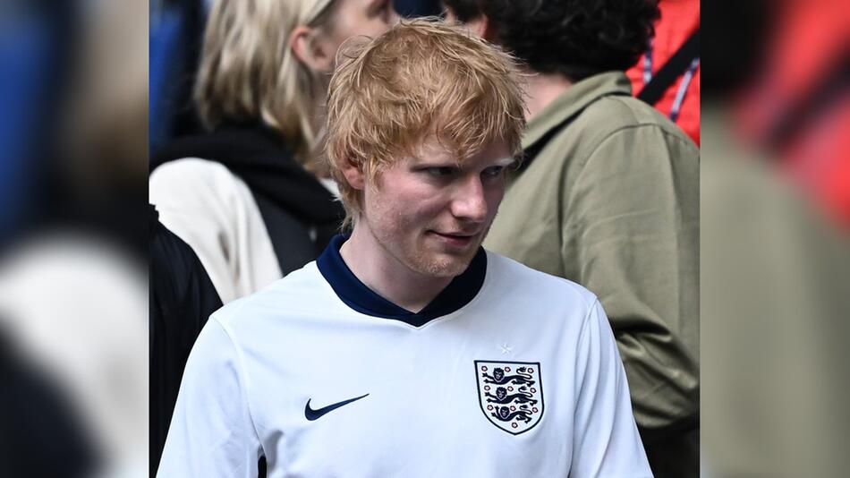 Ed Sheeran gilt als großer Fan der englischen Fußball-Nationalmannschaft.