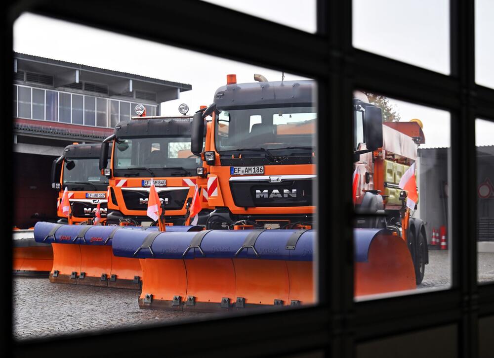 Vorbereitungen für den Winterdienst