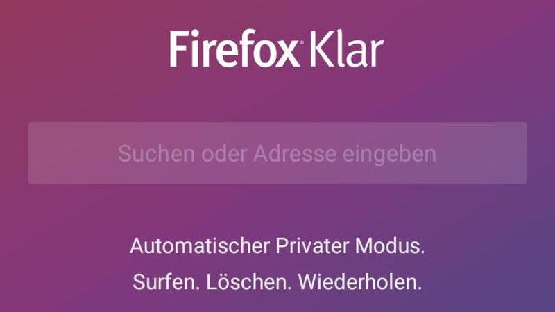 Firefox Klar