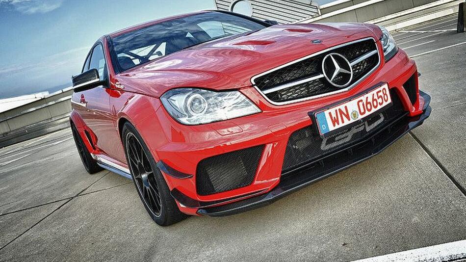 In 3,1 Sekunden auf Tempo 100: Der Mercedes C 63 AMG Black Series von GAD