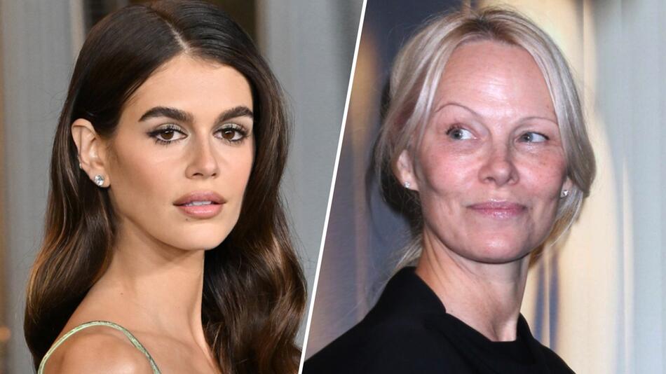 Kaia Gerber (li.) und Pamela Anderson kennen sich schon seit vielen Jahren.