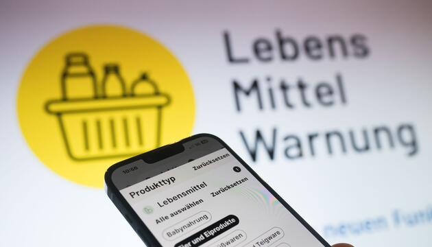 Vorstellung App und Webseite Lebensmittelwarnung