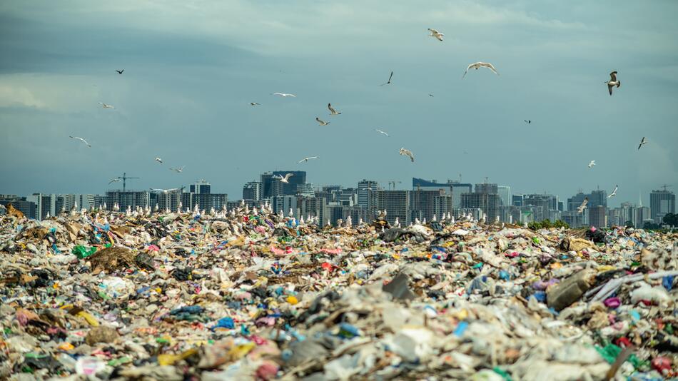 Haufenweise Plastikmüll