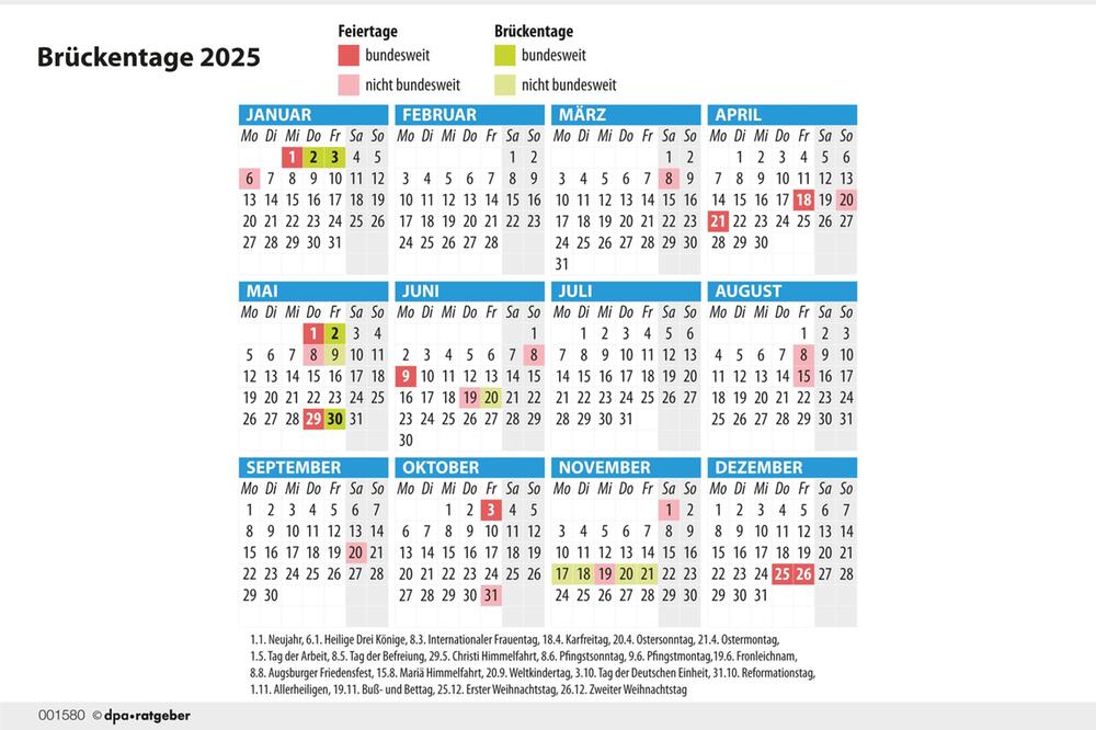 Brückentage 2025